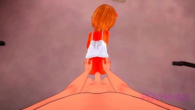 Дзяўчына-монстар Elemental Flame