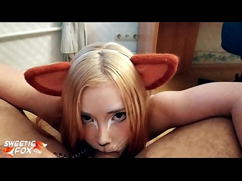 ❤️ Кицунэ глытае член і канчае ў рот ❤ Супер сэкс у нас be.mrpornogratis.ru ❌️